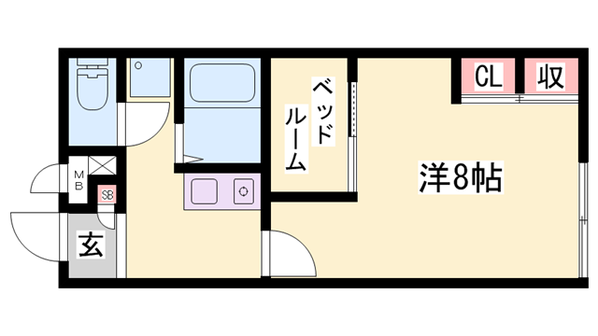 魚住駅 徒歩14分 1階の物件間取画像